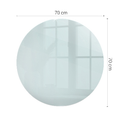 Blat masă rotund transparent
