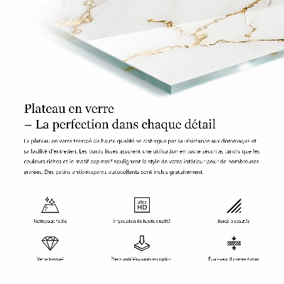 Blat masă dreptunghiular Negru solid elegant