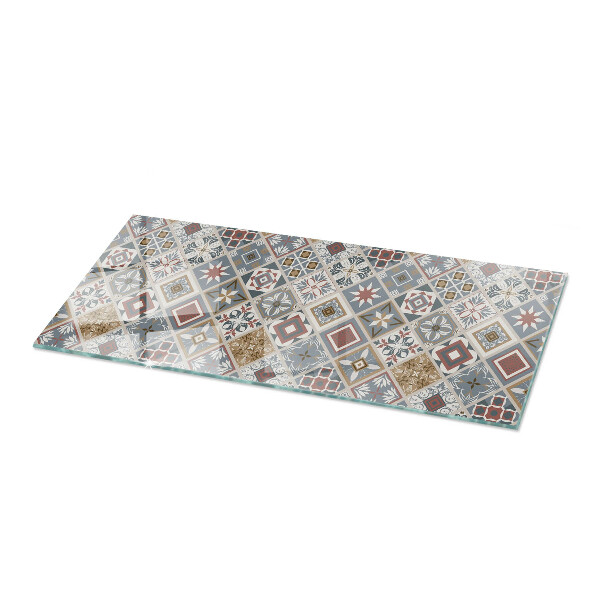 Blat masă dreptunghiular Mozaicuri decorative cu detalii