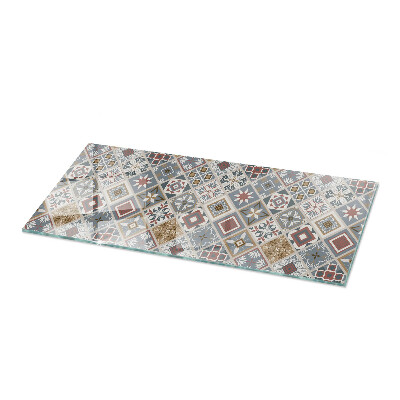 Blat masă dreptunghiular Mozaicuri decorative cu detalii