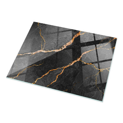 Blat masă dreptunghiular Vene de marmură în design