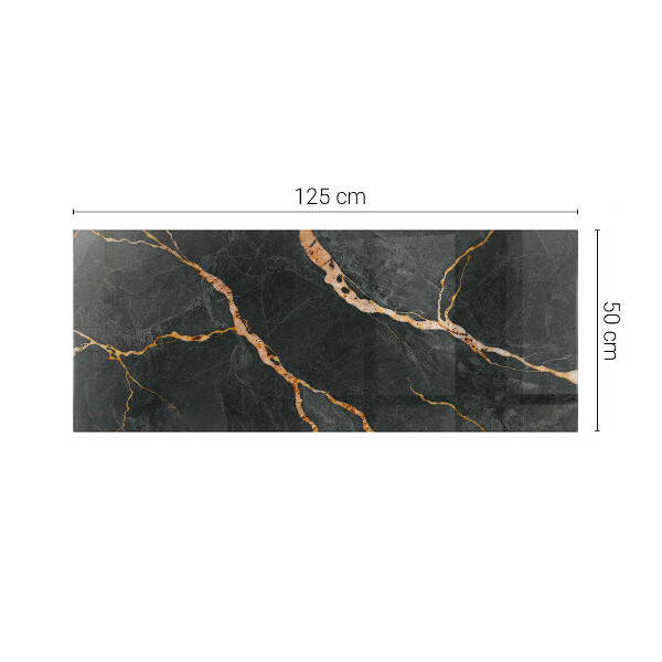 Blat masă dreptunghiular Vene de marmură în design
