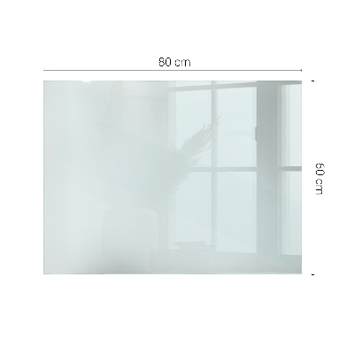 Blat de masă dreptunghiular transparent