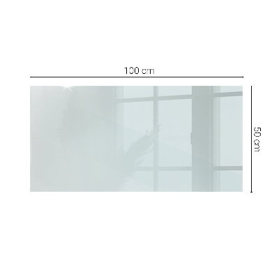 Blat de masă dreptunghiular transparent