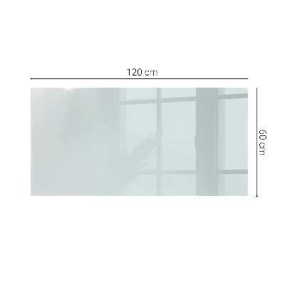 Blat de masă dreptunghiular transparent