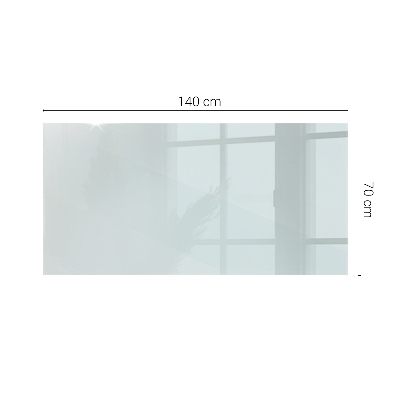 Blat de masă dreptunghiular transparent