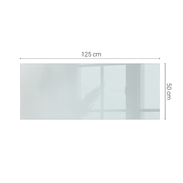 Blat de masă dreptunghiular transparent
