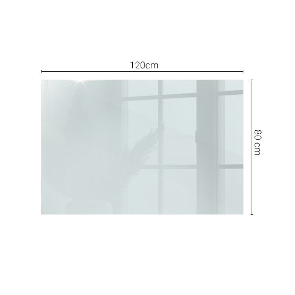 Blat de masă dreptunghiular transparent