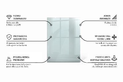 Blat de masă dreptunghiular transparent