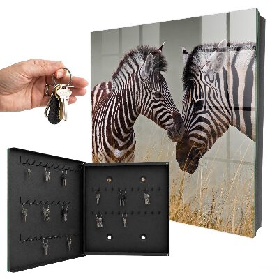 Cutie chei Zebre împreună