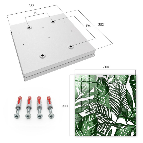 Dulap pentru chei Modele de plante