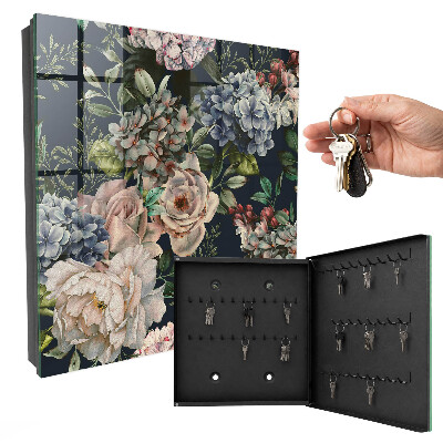 Dulap pentru chei Model floral