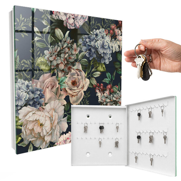 Dulap pentru chei Model floral