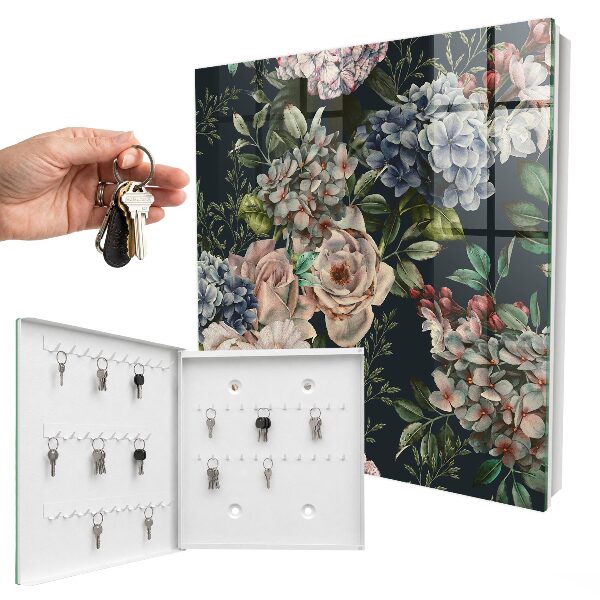 Dulap pentru chei Model floral