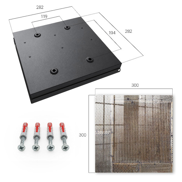 Dulap pentru chei Model industrial