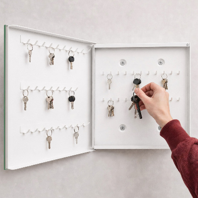 Cutie chei Flori colorate