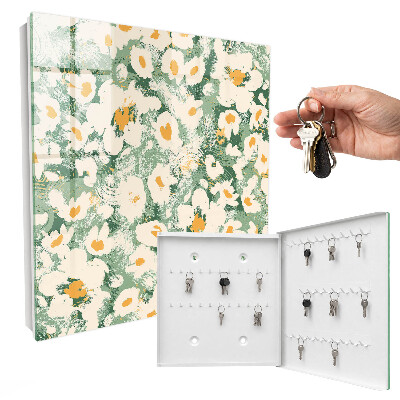 Cutie chei Model floral