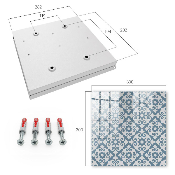 Dulap pentru chei Eleganță geometrică