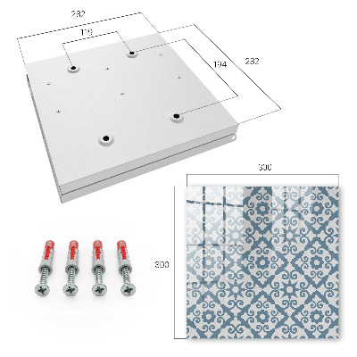 Dulap pentru chei Eleganță geometrică