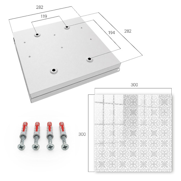 Dulap pentru chei Model geometric