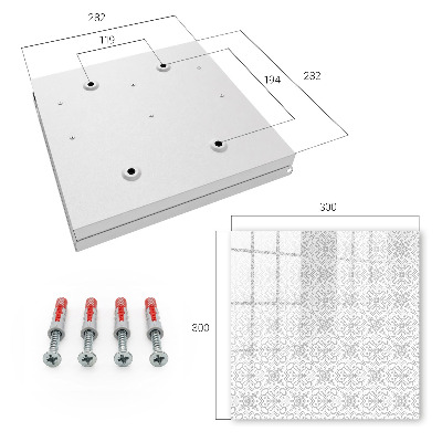 Dulap pentru chei Model geometric
