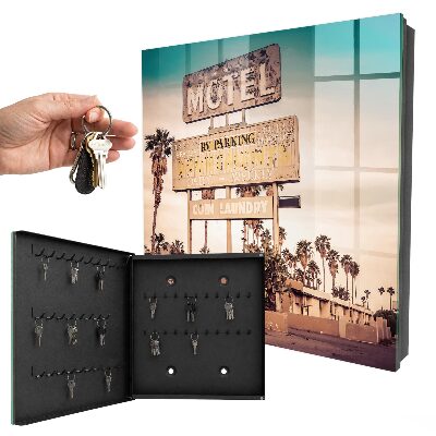 Dulap pentru chei Motel retro