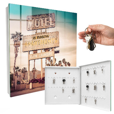 Dulap pentru chei Motel retro