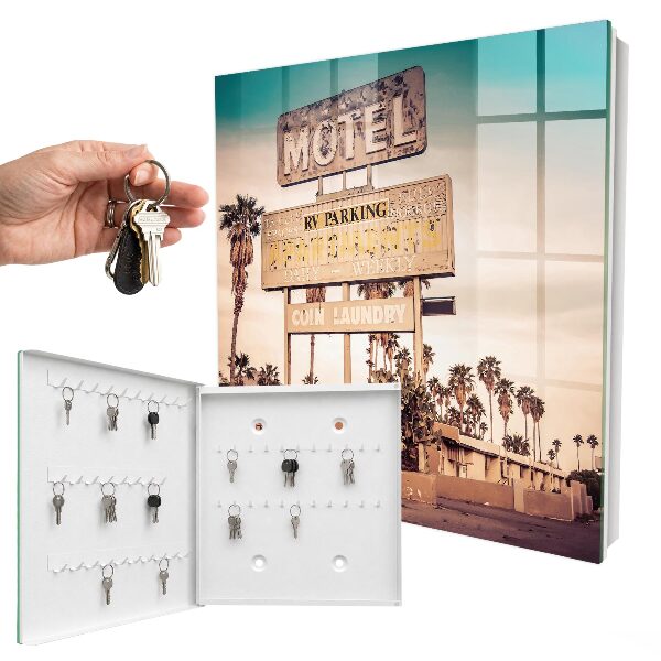 Dulap pentru chei Motel retro