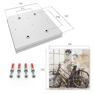 Dulap pentru chei Copii și bicicletă