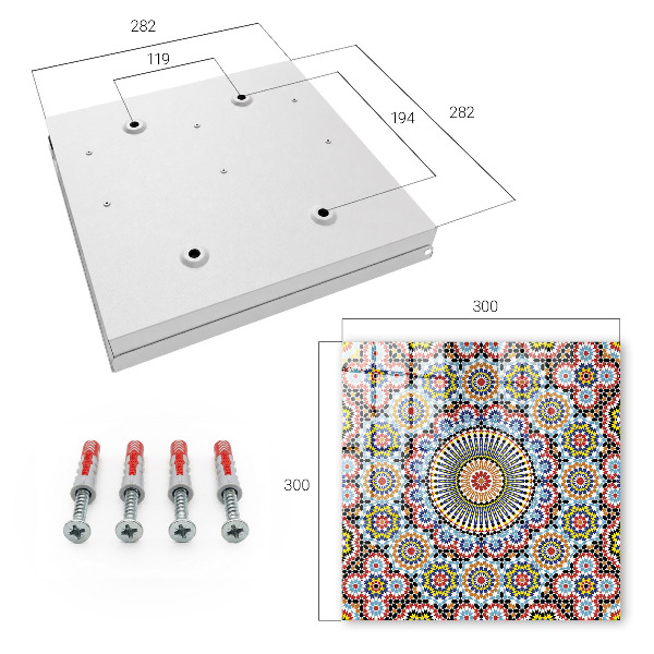 Dulap pentru chei Model mozaic