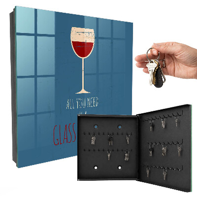 Dulap pentru chei Un pahar de vin