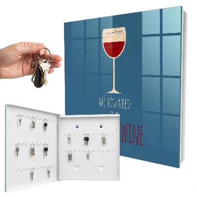 Dulap pentru chei Un pahar de vin