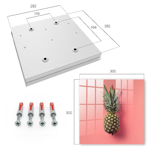 Dulap pentru chei Ananas exotic