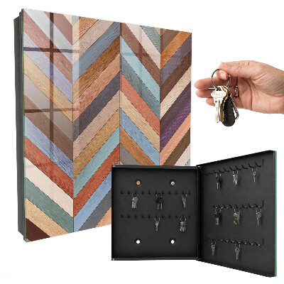 Cutie chei Stil herringbone