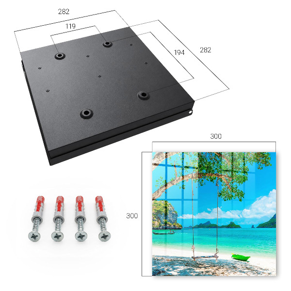 Dulap pentru chei Paradis tropical