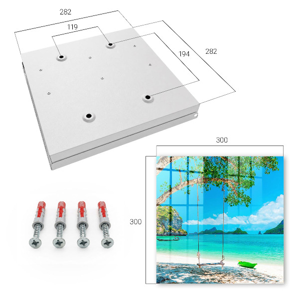 Dulap pentru chei Paradis tropical