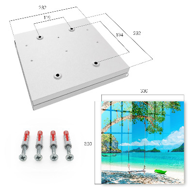 Dulap pentru chei Paradis tropical