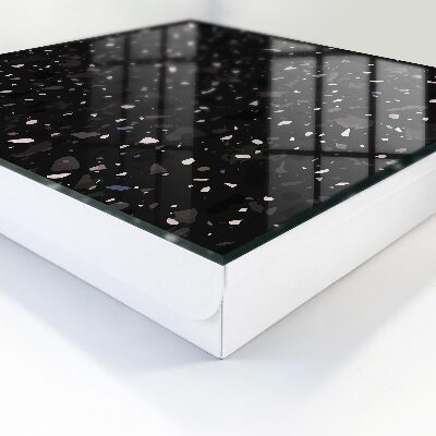 Dulap pentru chei Terrazzo negru