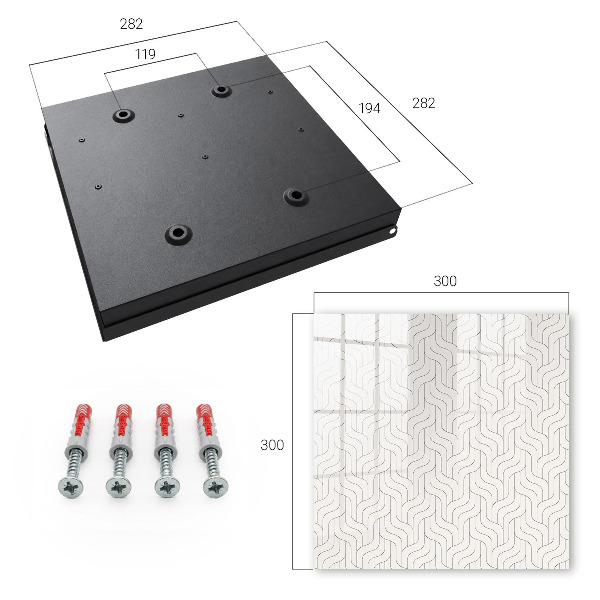 Dulap pentru chei Model geometric