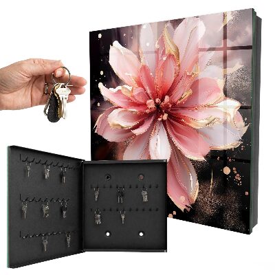 Dulap pentru chei Floare roz