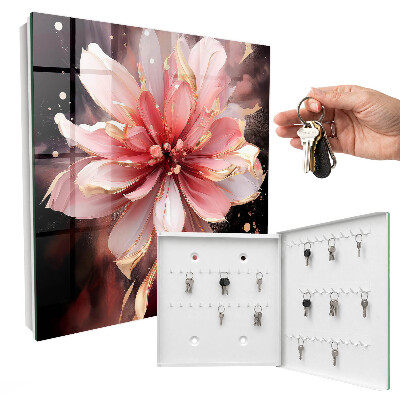 Dulap pentru chei Floare roz