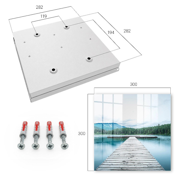 Dulap pentru chei Un lac calm