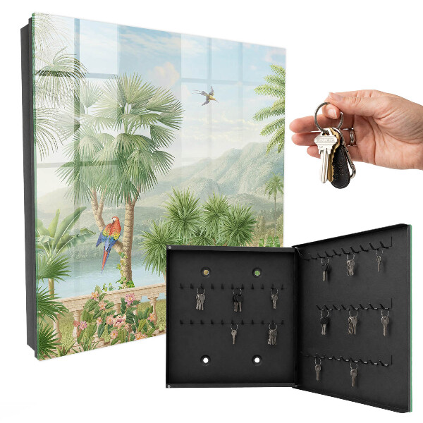 Cutie chei Paradis tropical