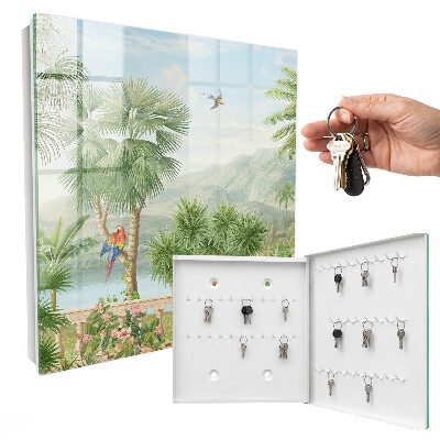 Cutie chei Paradis tropical