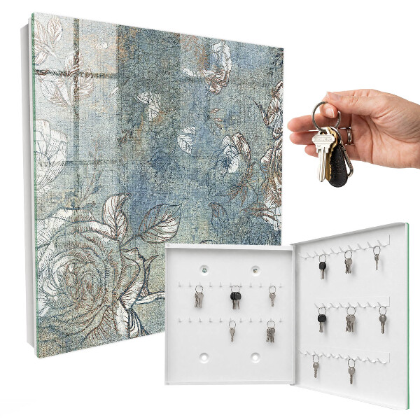 Dulap pentru chei Model floral