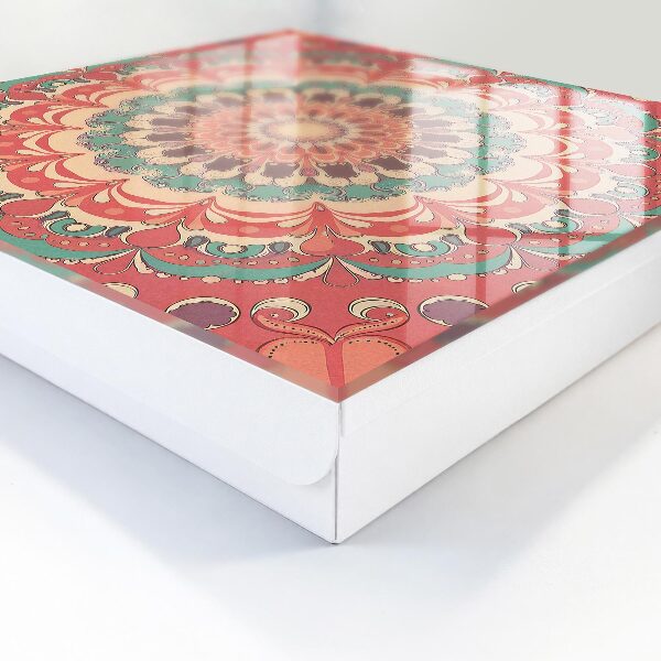 Dulap pentru chei Mandala colorată