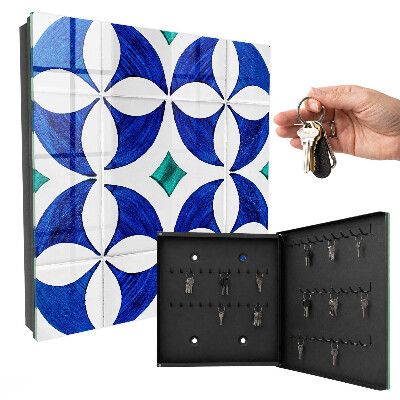 Cutie chei Motiv geometric