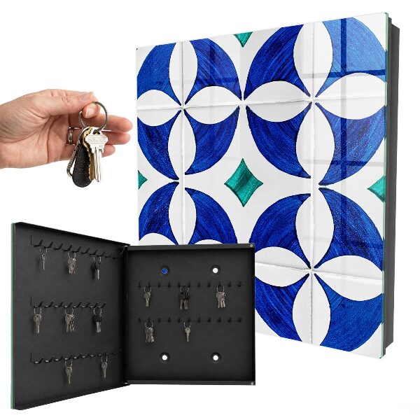 Cutie chei Motiv geometric