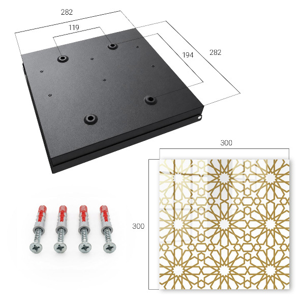 Dulap pentru chei Model geometric