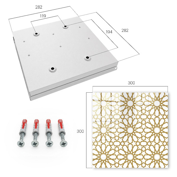 Dulap pentru chei Model geometric